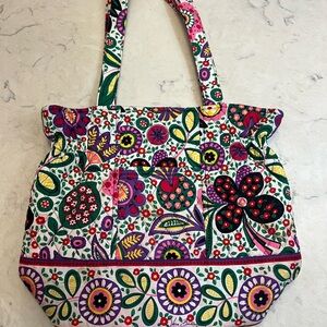Vera Bradley - Viva la Vera - Colorful Floral Tote